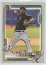 2021 Bowman Draft 1st Edition Sky Blue Foil Po-Yu Chen #BD-151 0r8o