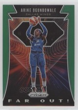 2020 Panini Prizm WNBA Far Out Green Prizm Arike Ogunbowale #1 hg6