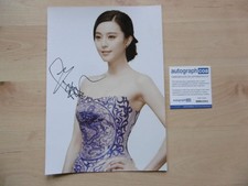 Fan Bingbing signed 8x12 inch photo autograph ACOA