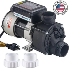 LINGXIAO LX Bath Pump 110V 0.75HP 1.5" Port Hot Tub Spa WCH75 FREE SHIP
