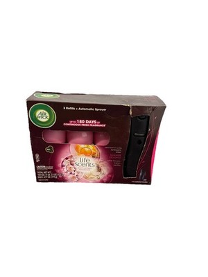 Air Wick Pure 24/7 Automatic Spray Device & total of 3 Refills New