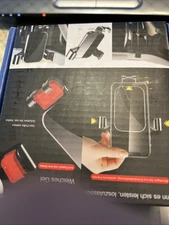 Adjustable Car Phone Mount with Gel Suction and 360 Rotation