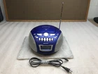 Sony CFD-E75 Boombox Stereo Player Recorder Tape CD Player Radio - READ -