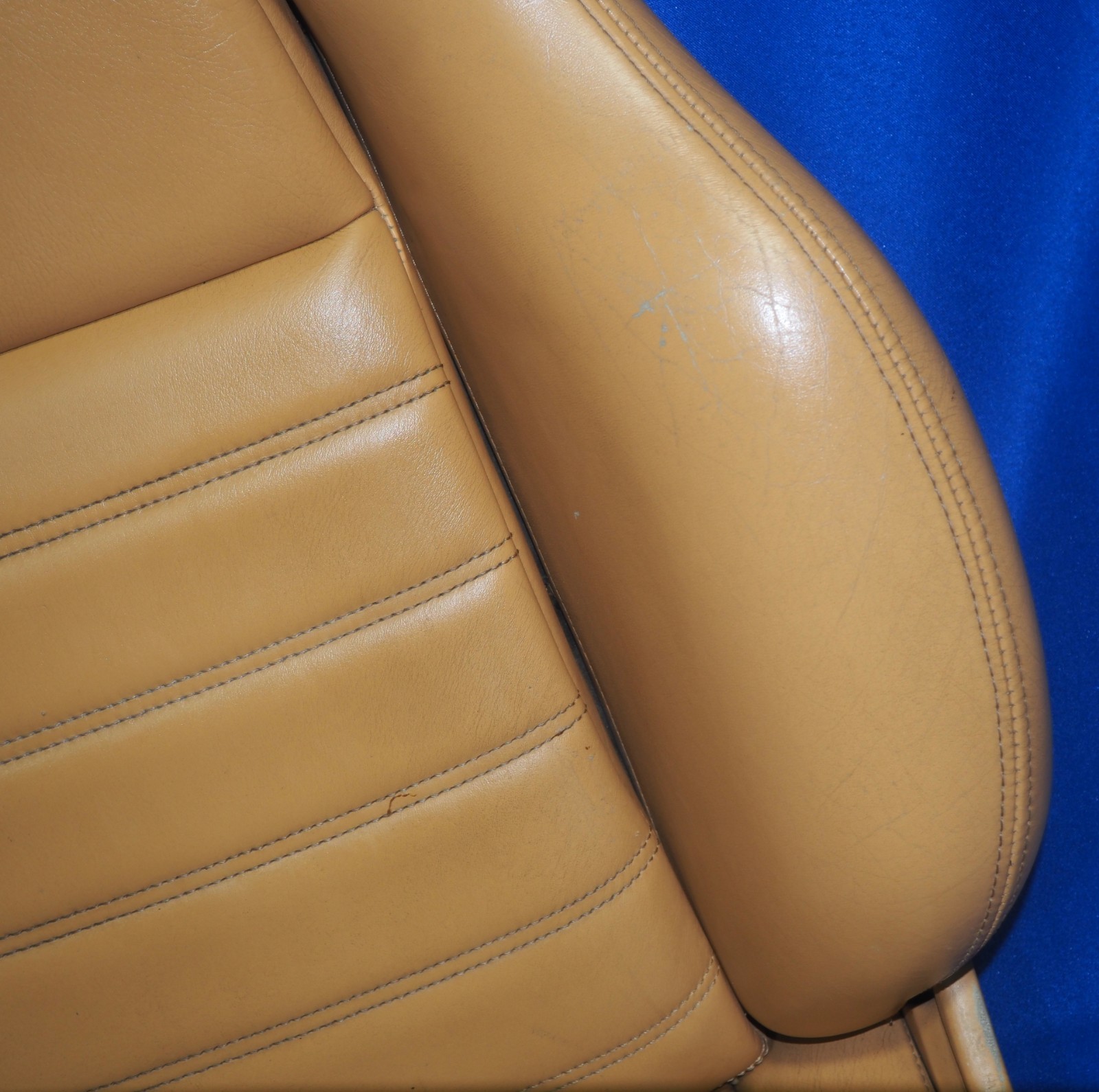1995-1999 Ferrari F355 Right Passenger Seat Beige Good Condition OEM Complete