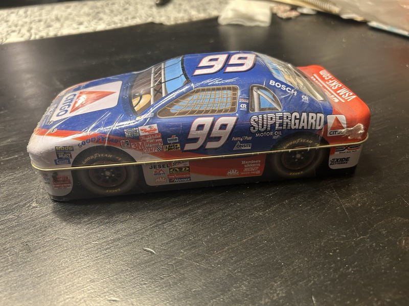 Jeff Burton #99 Collectible Car Tin Factory Sealed 