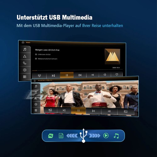 10,25" Android 14 DAB+ Autoradio Für Audi Q3 Navi 8 Kern CarPlay 64GB Bluetooth - Bild 17 von 24