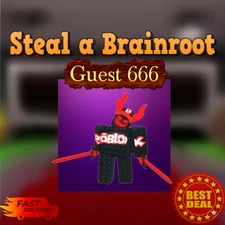 🔥Steal a Brainrot Roblox✨ Guest 666 | Fast & Easy