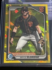 2024 Bowman Chrome Sapphire Edition - Prospects Bryce Eldridge Yellow /75 (RC)