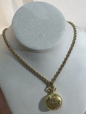 Vintage Arnex 17 Jewels Swiss Made Incabloc Mechanical Gold Tone Pocket Watch