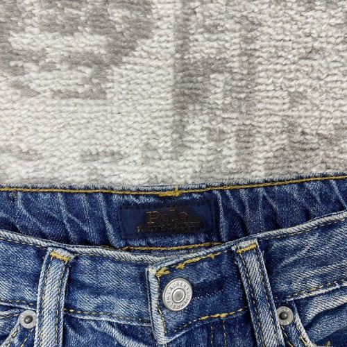 NWOT Polo Ralph Lauren Girls' Paint Print Astor Slim Boyfriend Jeans Size 6 - Picture 8 of 8
