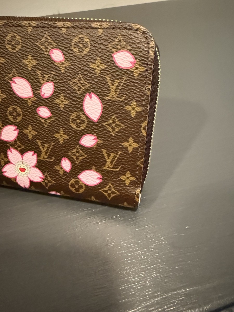 ♡LV x TM♡チェリーブロッサム ジッピー ウォレット LOUIS VUITTON Takashi Murakami LV x TM Zippy Wallet Cherry