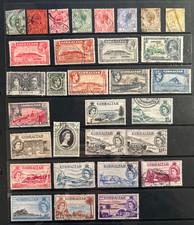 Znaczki Gibraltaru - Kolekcja używanych znaczków