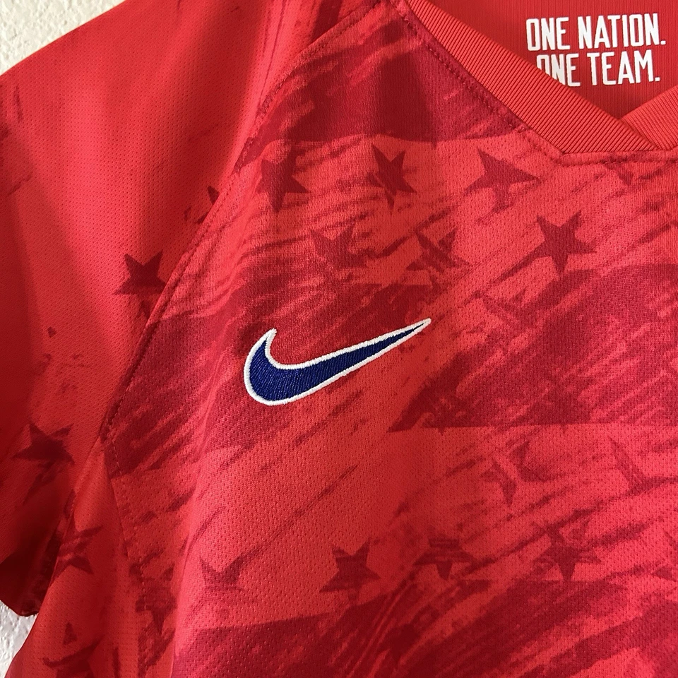 Camiseta de fútbol Nike para mujer Alex Morgan #13 de la selección nacional de Estados Unidos, talla S Foto 4 de 4