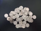 Lot Of 50 Silver Dimes