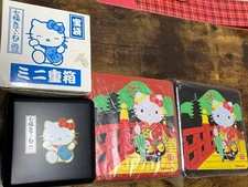 Sanrio Hello Kitty Mini Jubako Tiered Food Box Set of 3 Yakult Unused