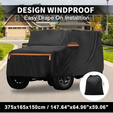 Waterproof Aluminum Film Cotton Car Cover For Suzuki Jimny With Zipper