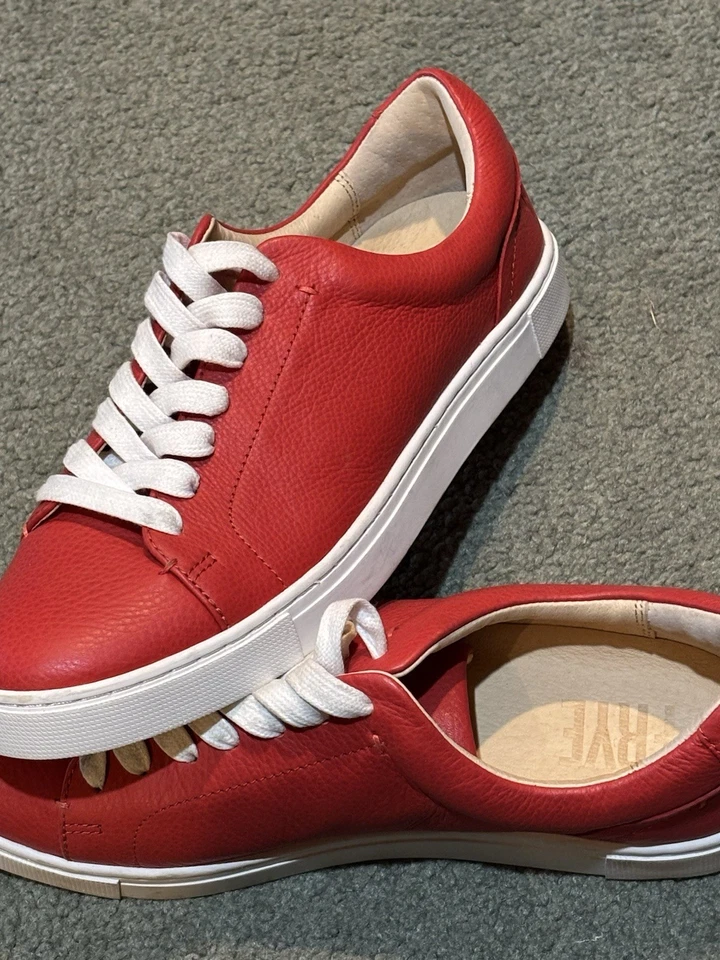 Zapatillas Frye rojas para mujer talla 9,5 Foto 3 de 4