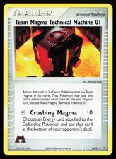 Team Magma Technical Machine 01 84/95 Reverse Holo | Team Magma vs Team Aqua LP