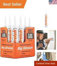 Caulking Sealant Acrylic Latex Waterproof Flexible Gap Filler 12 Pack