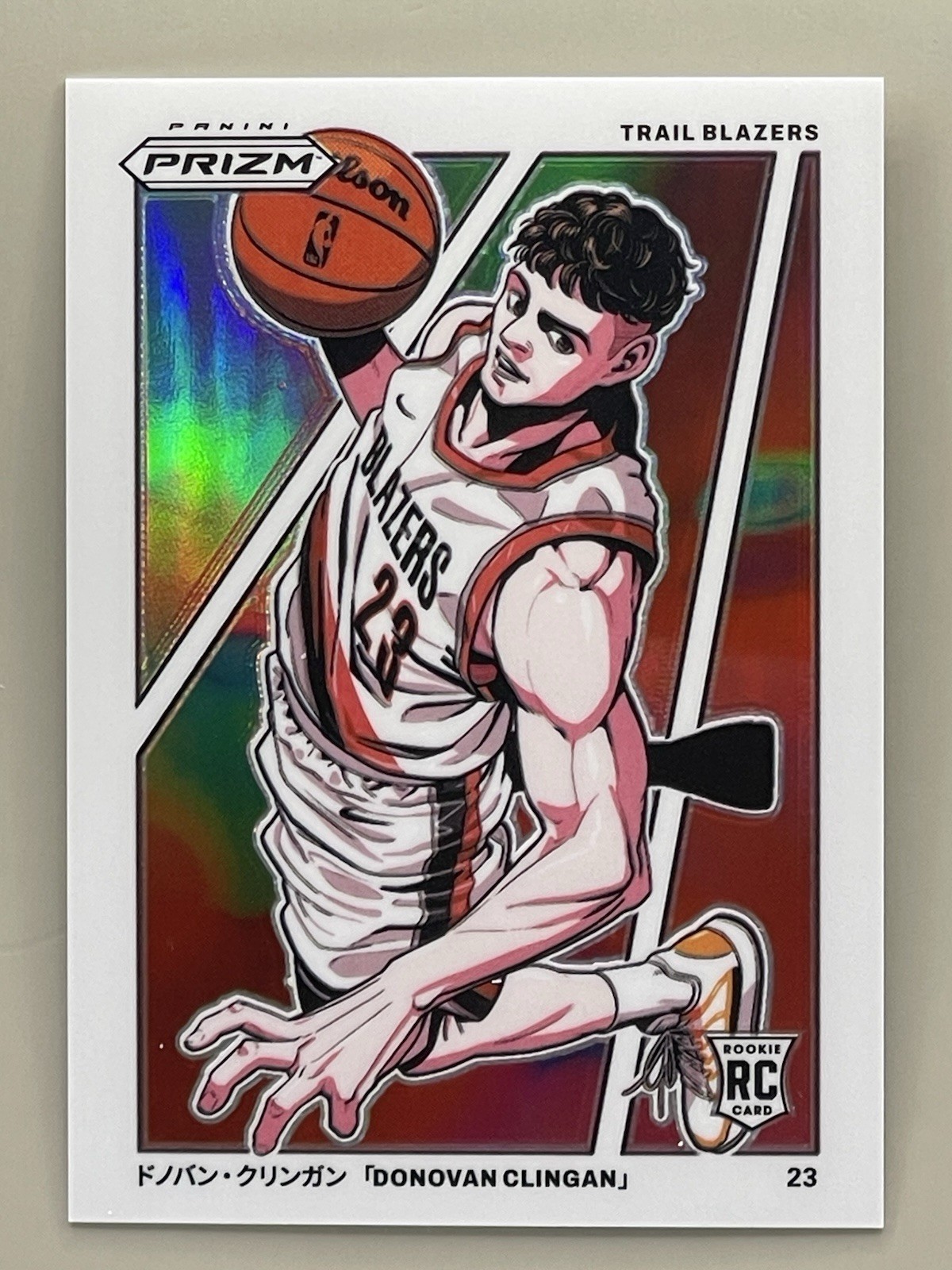 Donovan Clingan 2024 Prizm #10 Manga /(SSP) Price Guide - Sports