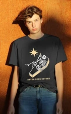 Creepy Co Shirt Macabre Collection Skeleton Coffin Graphic Tee