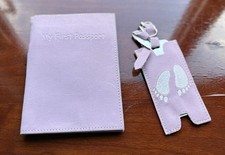 Mothercare Brand Childrens/Girls Travel My First Passport Holder & Luggage Label
