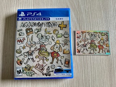 Accounting+ Plus NEU SEALED VR Limited Run Games PS4 PlayStation 4 WATA PSVR