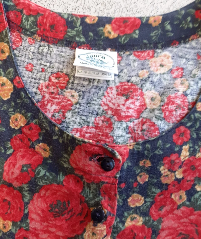 Vintage Laura Ashley  Dress  UK 16 (EU  42 USA  14) - Image 3 of 4