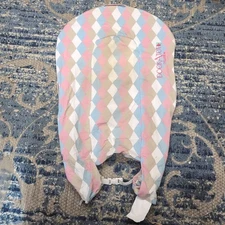 Dock A Tot DockATot Deluxe+ Plus (0-8 Mo) Spare Cover Diamond Blue/ Pink/ Brown