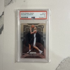 Keldon Johnson 2019 Panini Prizm RC PSA 10 Gem Mint #253 Spurs