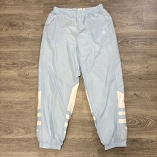 Women s Adidas Large Logo Track Pants Size Medium EUC