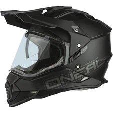 O'Neal Racing Sierra II Dual Sport Helmet | Matte Black | DOT ; ECE 22-05