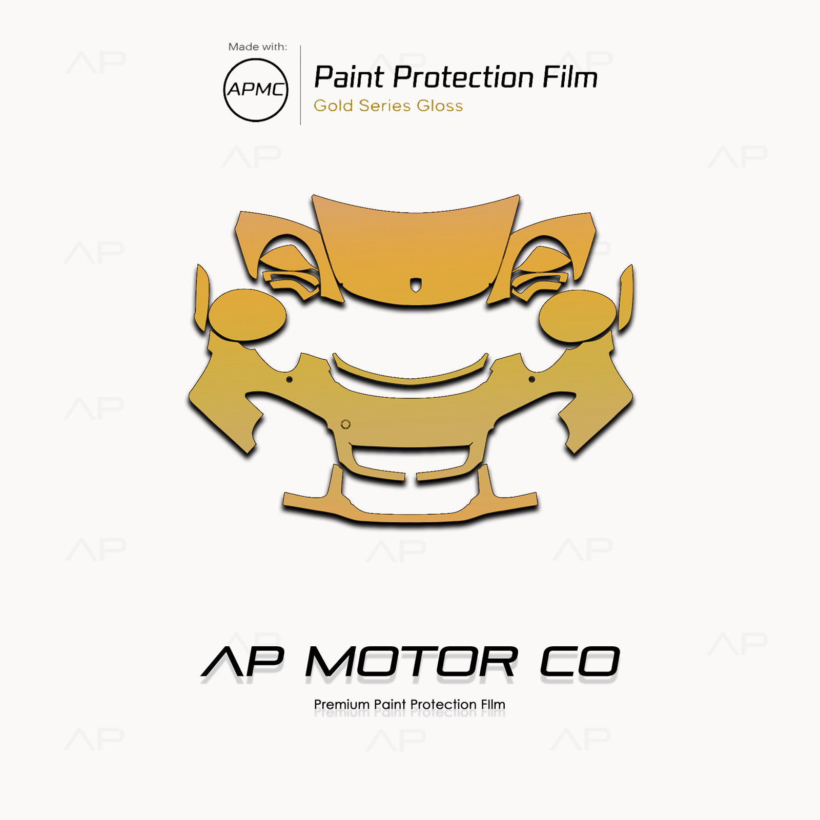 Porsche 911 GT3 2013-2016 Paint protection films Set