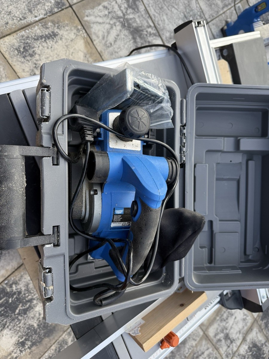 Draper Expert Electric Planer Power Tool Dust Bag Collection