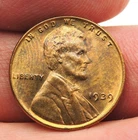 1939 Lincoln Wheat Cent Uncirculated