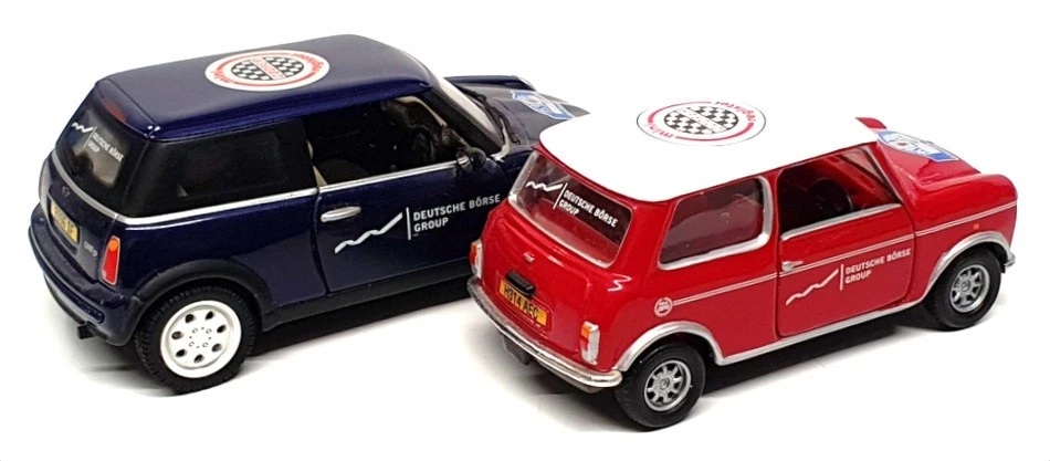 Corgi escala 1/36 CC99175 - Rover Mini Cooper y BMW Mini One D LM Show 2004 Foto 2 de 4