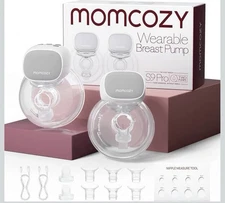 Momcozy S9Pro-K Double Wearable Breast Pump - White