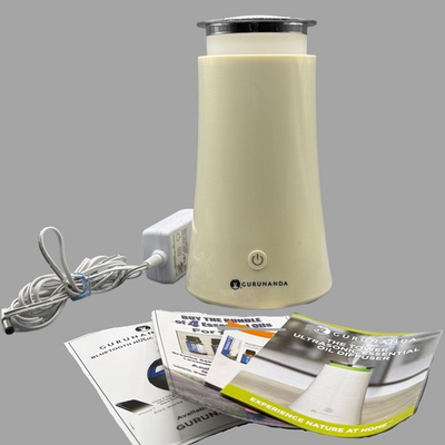 #ad Gurunanda Ultrasonic Essential Oil Diffuser Color Changing Light No Oils Incl $15.34