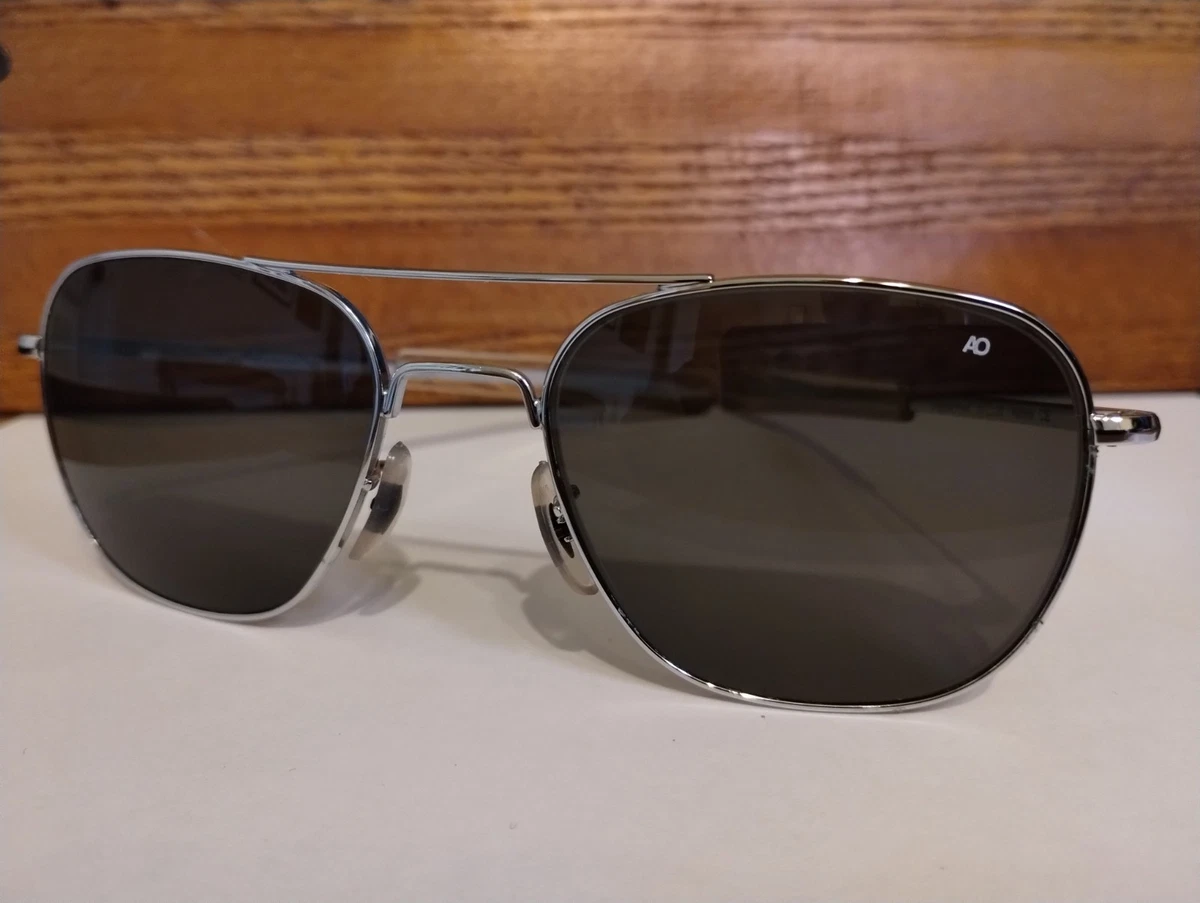 Vintage Solex SY-57 Gray Aviator Sunglasses 59-21-145‎ Sweat Bar Retro Japan Celine-Style Fashion Sunglasses main image 3