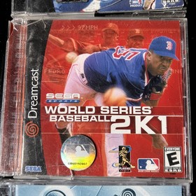 Lot Of 3 World Series Baseball 2K1 (Sega Dreamcast 2001) Sports/NBA 2K1/Web Brow