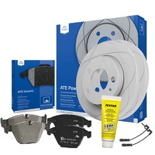 ATE CERAMIC Powerdisc Bremsensatz + WK MERCEDES A-Klasse W168 &Oslash;260mm  VAWK