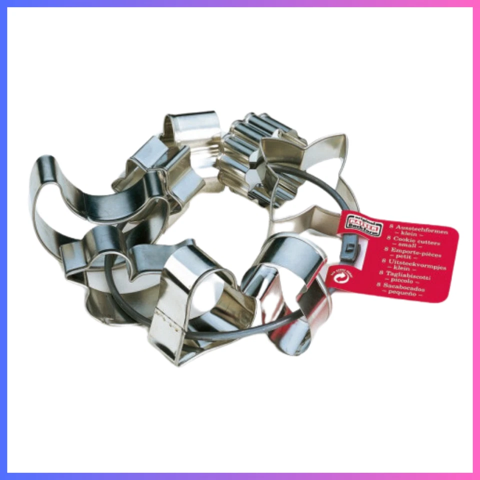 Taglia biscotti tagliabiscotti tagliapasta stampi dolci attrezzi pasticceria - Immagine 4 di 4