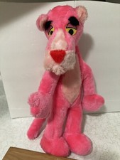 Pink Panther Plush 1980 United Artists 15  Vintage Mighty Star Stuffed Animal