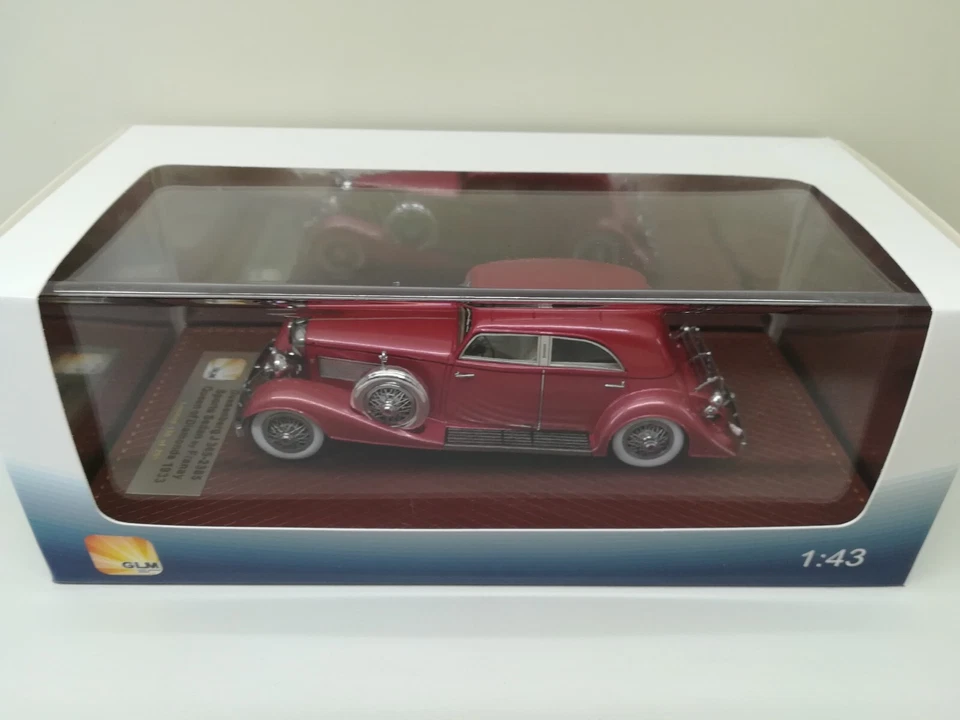 DUESENBERG J Sports Sedan "Queen of Diamonds" - 1933 - G.L.M. 1:43 - Immagine 2 di 4