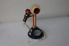 Vintage Candlestick American Telecommunications Corporation Telephone 1973 Flag
