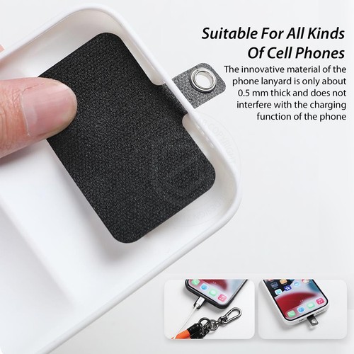 Universal Crossbody Phone Lanyard With Carabiner Hook For iPhone Samsung Google - Picture 7 of 18