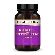 Dr. Mercola Quercetin & Pterostilbene Advanced - Supports Respiratory & Immune