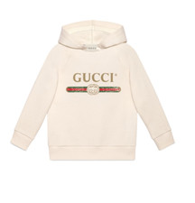 Authentic Gucci Children’s Logo Sweatshirt Hoodie Size 8 years