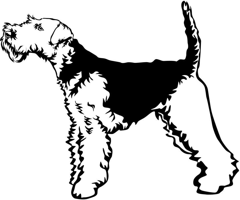 WELSH TERRIER Aufkleber Welsh Terrier Autoaufkleber sticker