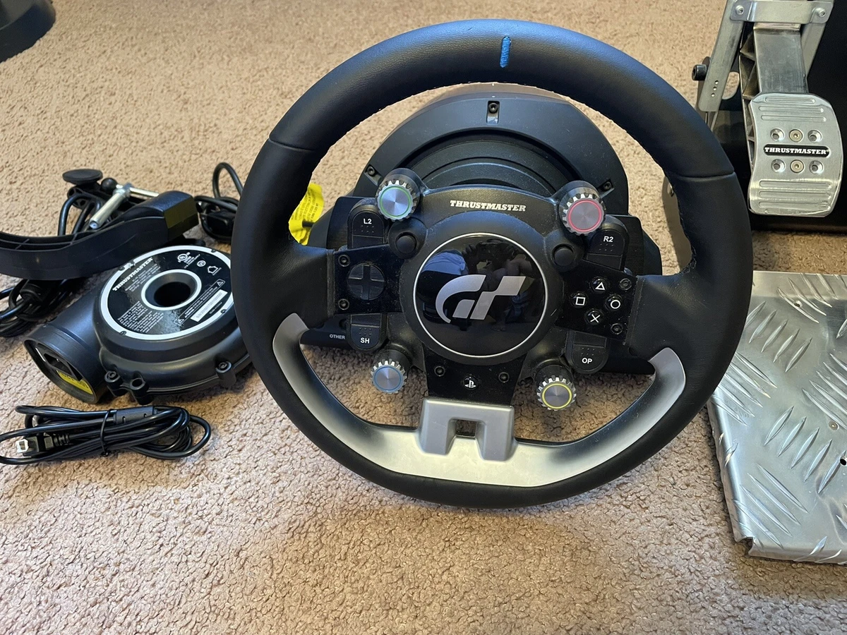Thrustmaster T-gt Steering Wheel Of Racing With Set 3 Pedals, PS5